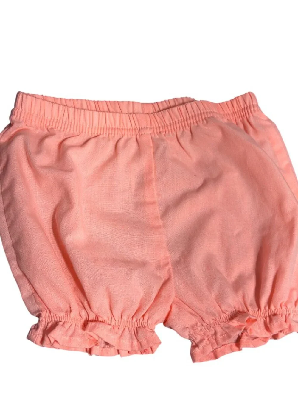 Carters Pink White Gingham Dress Bloomers 2 Piece Set Lightweight Size 12M